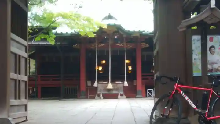 赤坂氷川神社の本殿・本堂