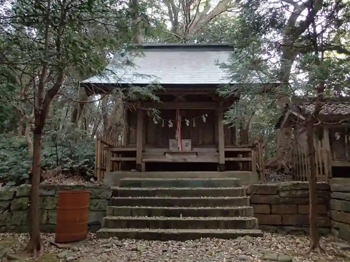 多久頭魂神社の本殿・本堂