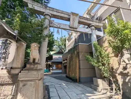 小野照崎神社の鳥居