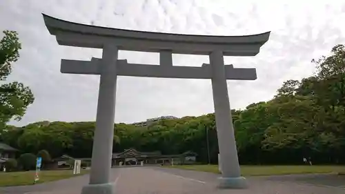 福岡縣護國神社の鳥居