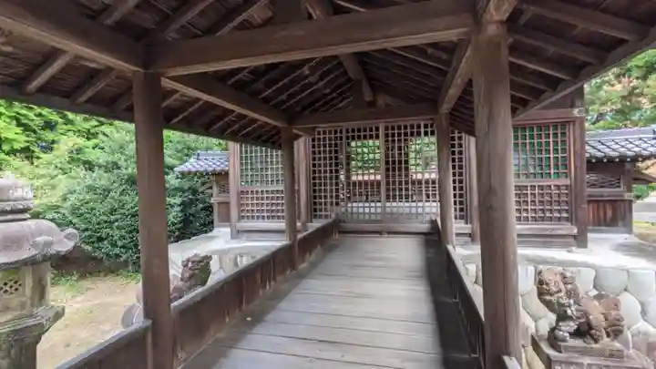 八王子社の本殿・本堂