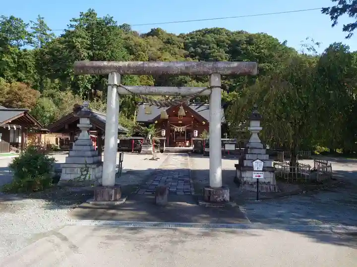 大間々神明宮の鳥居