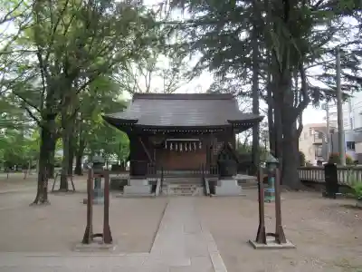 川口神社の本殿・本堂