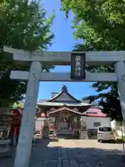 函館厳島神社の鳥居