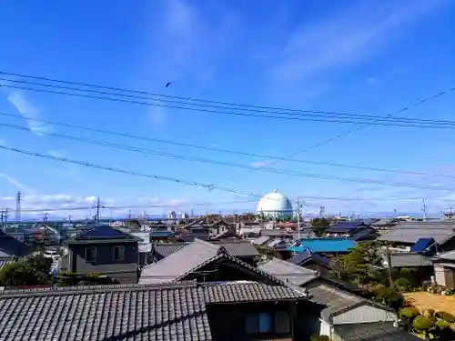 神明社の景色