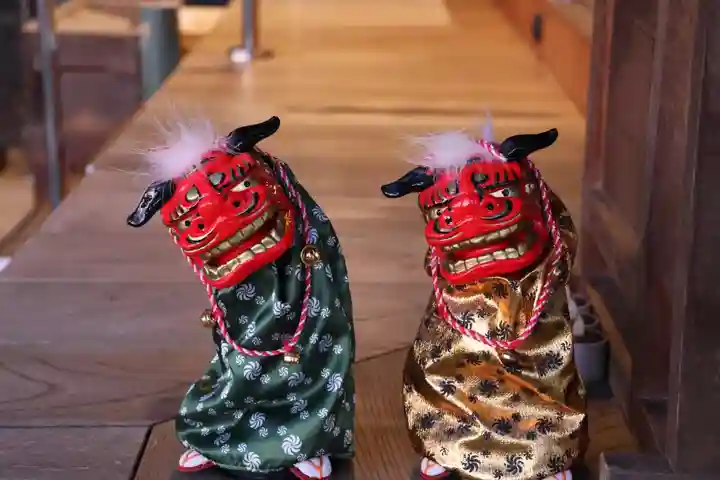 阿久津「田村神社」(郡山市阿久津町)旧社名:伊豆箱根三嶋三社の授与品その他