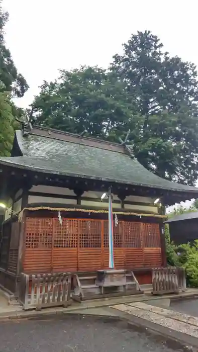 西窪稲荷神社の本殿