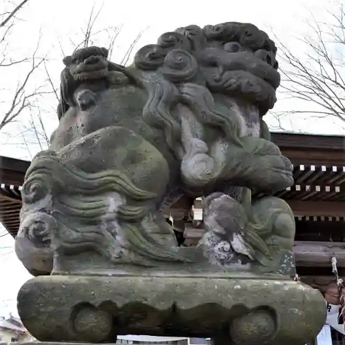 熊野福藏神社の狛犬