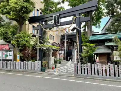 菊名神社の鳥居