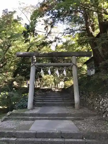 唐澤山神社の鳥居