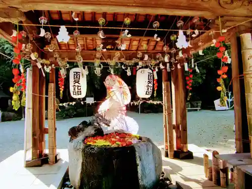 出雲大社相模分祠の手水舎