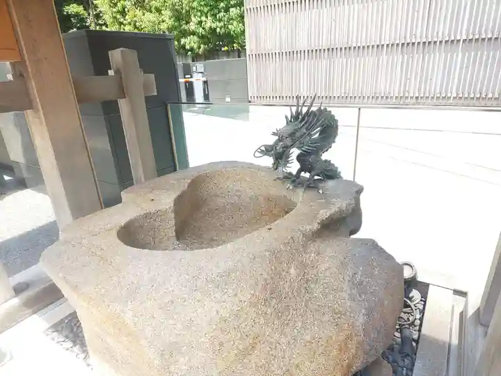 虎ノ門金刀比羅宮の手水舎