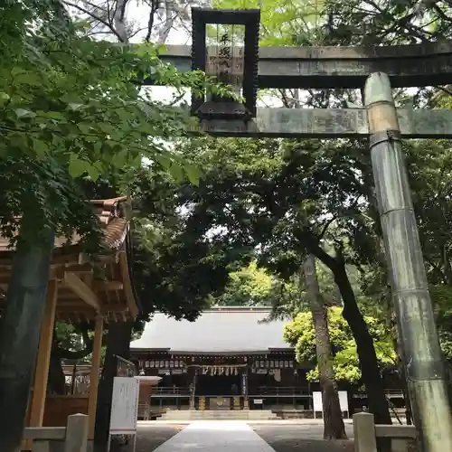 平塚八幡宮の鳥居