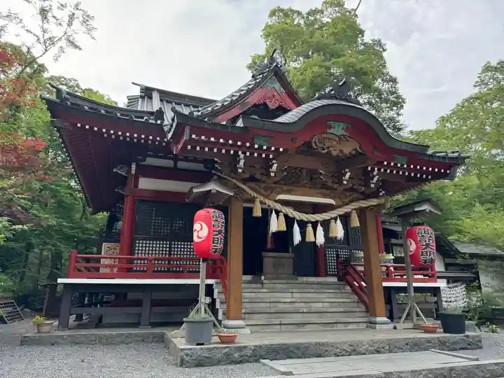 山中諏訪神社(山梨県)