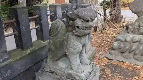 馬頭大神（美山神社跡）の狛犬