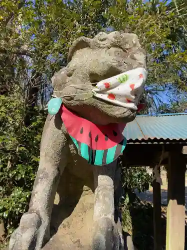 富里香取神社の狛犬