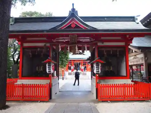 馬橋稲荷神社の山門・神門