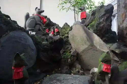 下谷神社の狛犬