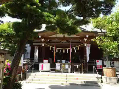 鳩森八幡神社の本殿・本堂