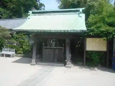 叶神社（東叶神社）の手水舎