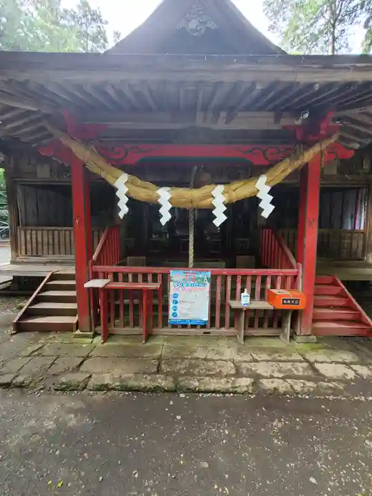 安住神社の本殿・本堂