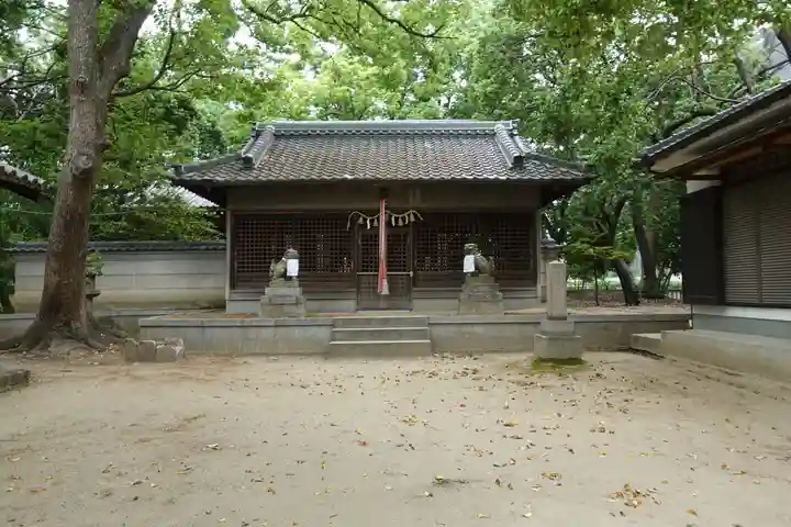 新屋坐天照御魂神社(西河原鎮座)の本殿・本堂