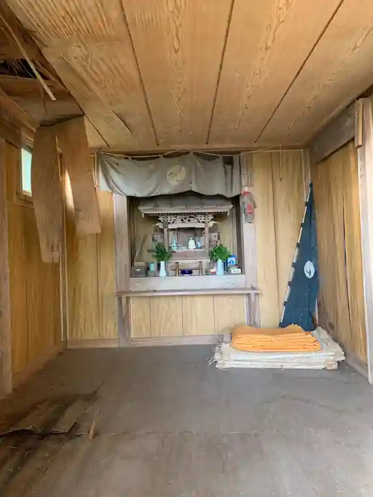 神社(名称不明)の本殿・本堂