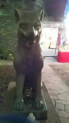 宮益御嶽神社の狛犬