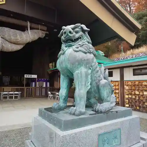 常陸国出雲大社の狛犬