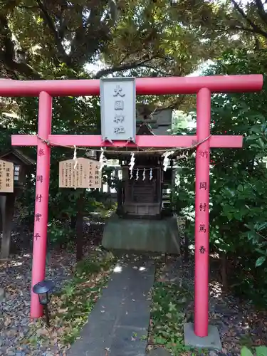 朝日氷川神社の末社