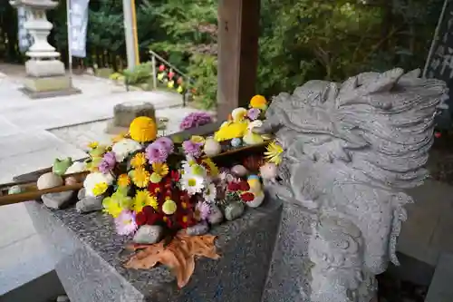 滑川神社 - 仕事と子どもの守り神の手水