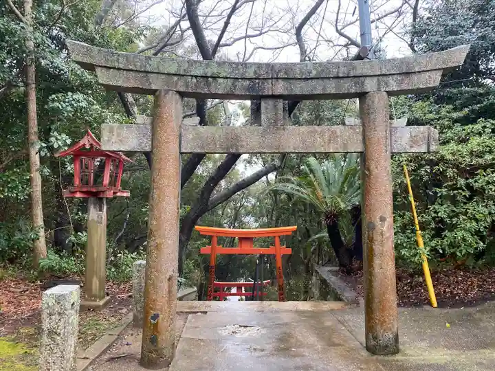 大嶽神社(志賀海神社摂社)の鳥居