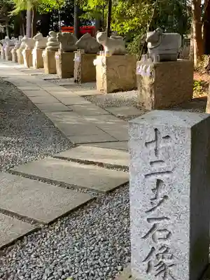 甲斐國一宮 浅間神社の狛犬