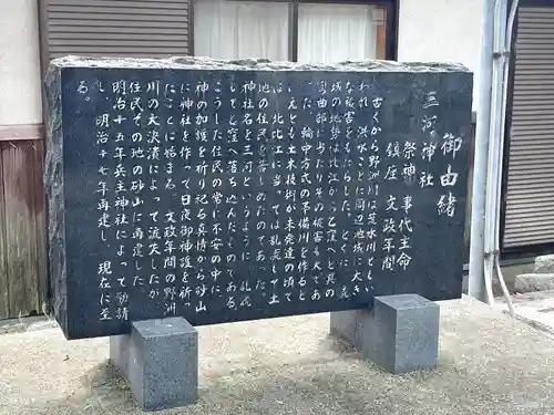 三河神社(滋賀県)