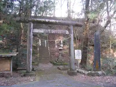 石楯尾神社の鳥居
