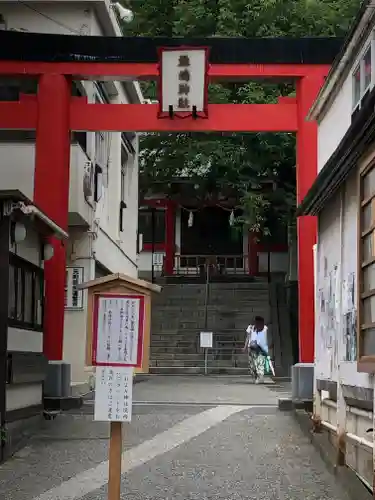 元町厳島神社の鳥居