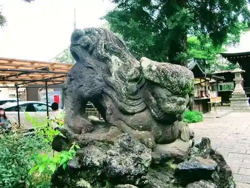 菊田神社の狛犬