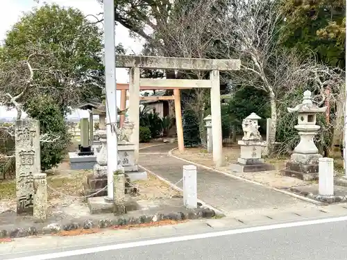 御薗神社の鳥居