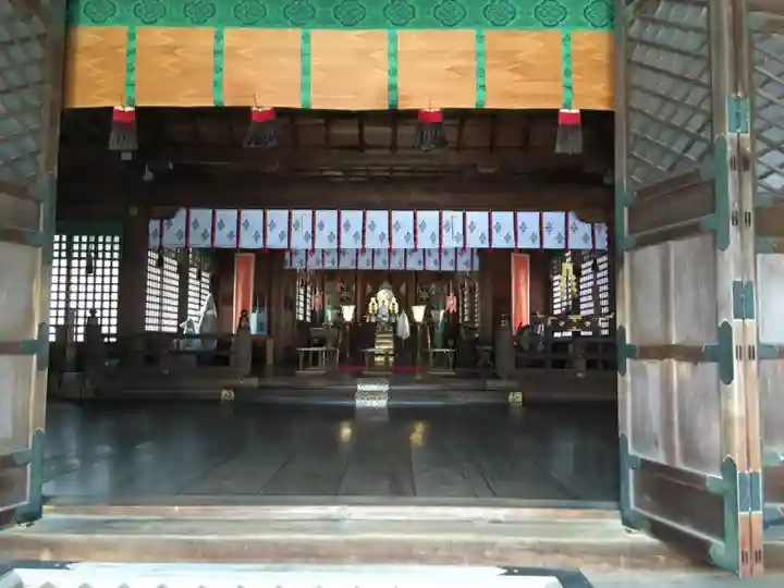 室蘭八幡宮の本殿・本堂