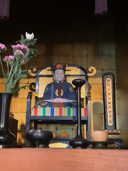 萬溪寺(万渓寺)の像