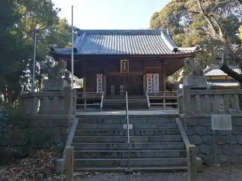 乙川白山神社の本殿・本堂