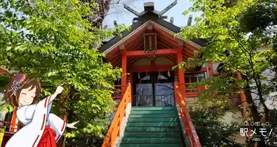於玉稲荷神社の本殿・本堂