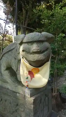 菊田神社の狛犬
