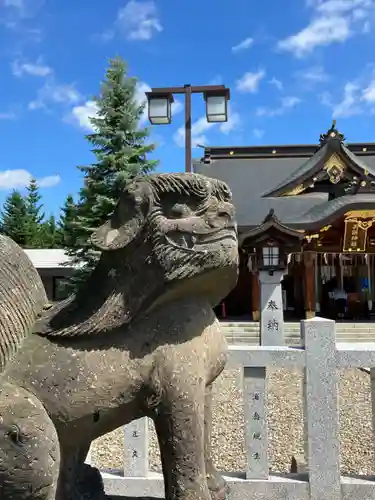 美瑛神社の狛犬