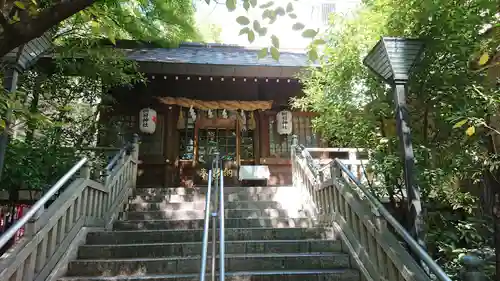 朝日神社の本殿・本堂