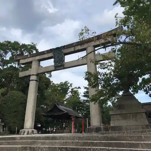 豊国神社の鳥居