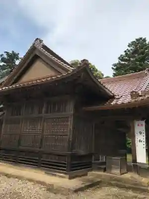 朝山神社の本殿・本堂