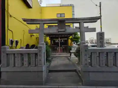櫻株稲荷神社(水戸屋稲荷)の鳥居