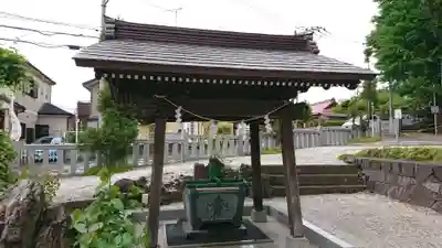 諏訪神社の手水舎