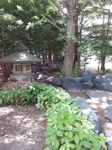 琴似神社の庭園